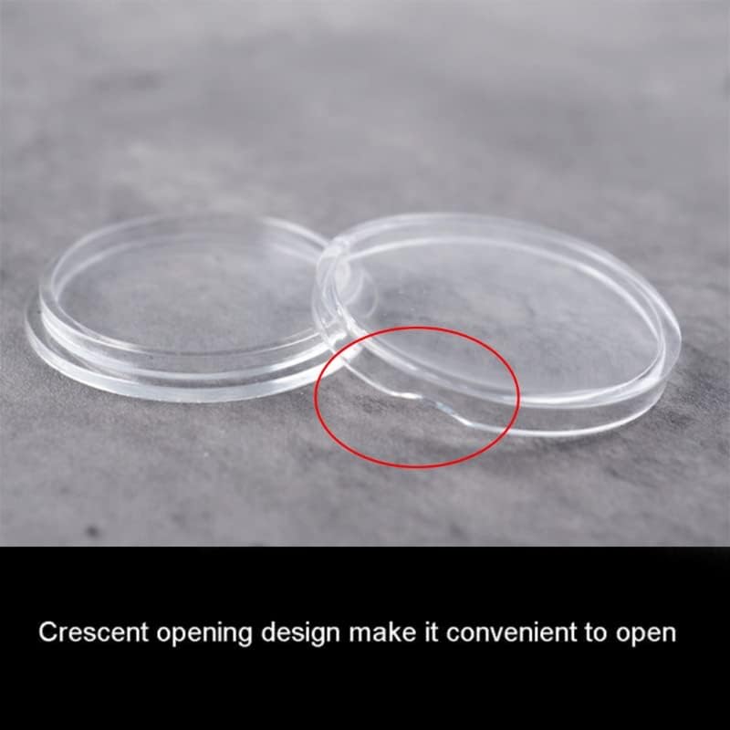 Handmade Coin Resin Mold with 200 Foam Gasket Coin Storage Box Epoxy Casting Mould Coin Collection Craft Tools - Image 4