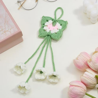 FREEBLOSS 10 Set Crochet Kit for Beginners DIY Bell Flower Bunch Crochet Starter Set with Step-by-Step Video Tutorials Knitting Supplies for Adults Crafts Projects - Image 5