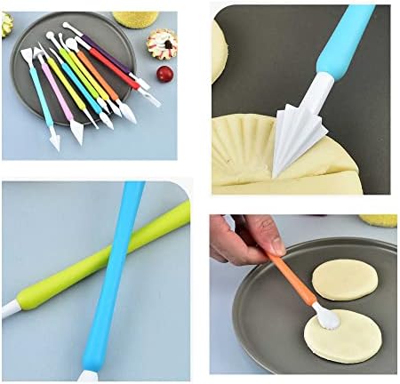 Langqun 41pcs Plastic Polymer Clay Art Tools Set for Kids Adults,Knives Pottery Tools,Ceramic Supplies for Engraving, Embossing, Shaping,Sculpting,Modeling - Image 3