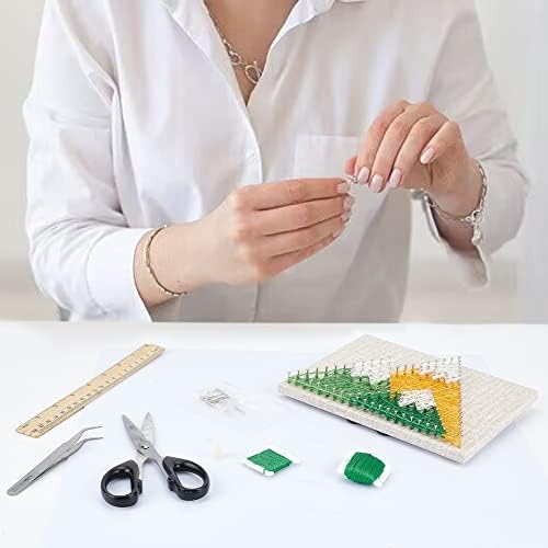 WEBEEDY 3D String Art Kit for Adults Beginners, DIY Mountain String Craft Kit, Include All Necessary Accessories and Frame, Christmas Home Wall Decorations Unique Gift - Image 5