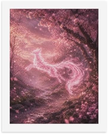 Bozfoxa Paint by Numbers Kit for Adults Beginner Rose Blossom Fox by Unknown