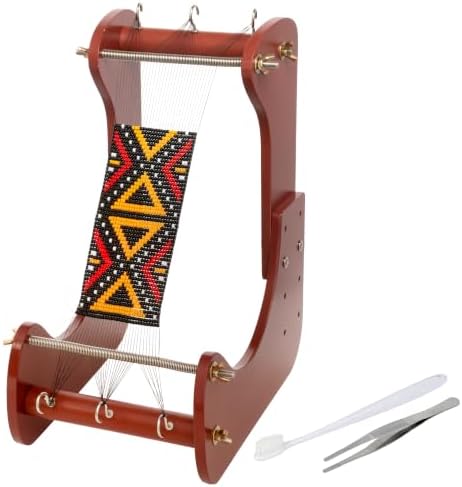 The Beadsmith Original ComfortLoom, Adjustable Standing Bead Loom by TheBeadsmith