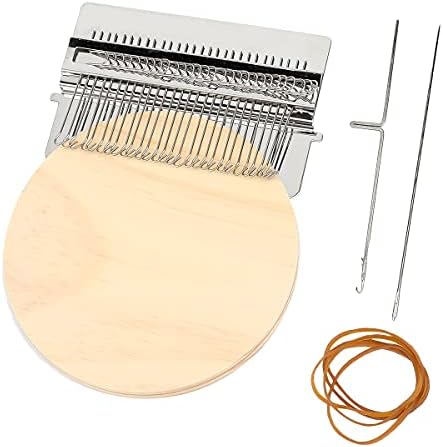Small Loom Speedweve Type Weave Tool 28 Hooks Mini Wooden Weaving Loom Kit by SPENCER+SPENCER+HAPPUCATION