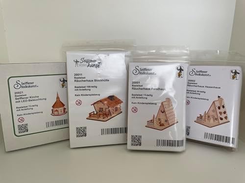 Smoking Hut - "Witche's House" - Handicraft Set - 11 cm / 4.3 inch - Image 3