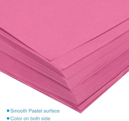MECCANIXITY 100 Sheets Origami Paper Double Sided 8x8 Inch(20x20cm) Square Sheet for Art Craft Project, Beginners, Gifts Decor, Rose Red - Image 4