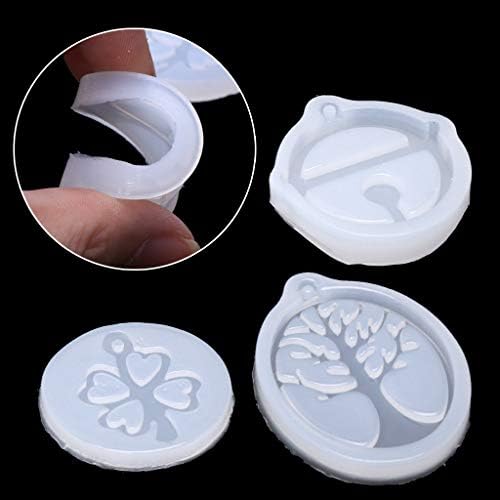 Tree Earrings Silicone Epoxy Mold Keychain Pendant Jewelry Crafting for Valentine Love Gift Resin Ashtray Kit Weed - Image 7