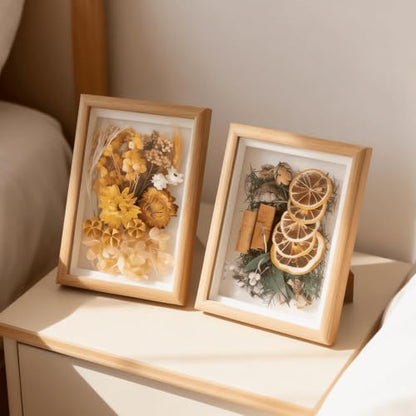 2PCS Dried Flowers Kit, Natural Dried Flowers Kit for DIY Crafts, Scrapbook, Card Making (Style6_10) - Image 3