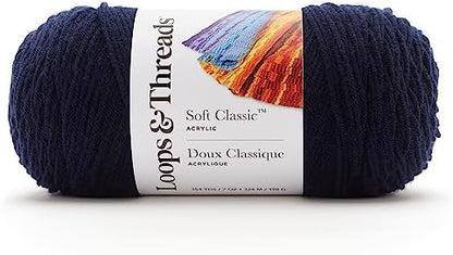 MICHAELS Bulk 12 Pack: Soft Classic™ Solid Yarn by Loops & Threads® - Image 4