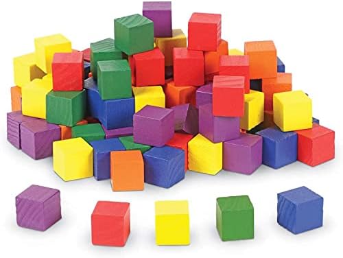 Wood Blocks for Crafts, Unfinished Wood Cubes, 1cm Natural Wooden Blocks, Pack of 300 Small Wood Square Blocks, Wooden Cubes for Arts and Crafts and DIY Projects - Image 5