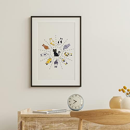 Louise Maelys Cute Cat Embroidery Kit for Beginners DIY Gift Craft - Image 6