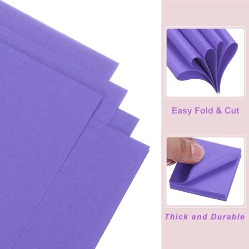 DMiotech 500 Sheets 2x2 Inch Origami Paper, Dark Purple Square Origami Paper Easy Fold Double Sided Paper for DIY Arts and Crafts - Image 5
