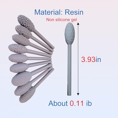 9-Piece Clay Texture Tool Kit - Rollers & Sculpting Tools for Pottery - Image 2
