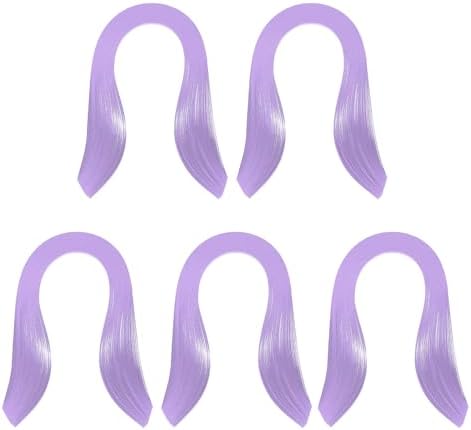 PATIKIL Quilling Strips Paper 600pcs 5mm 39cm Origami Paper Quilling Kits for Art DIY Hand Craft Christmas, Light Purple by PATIKIL
