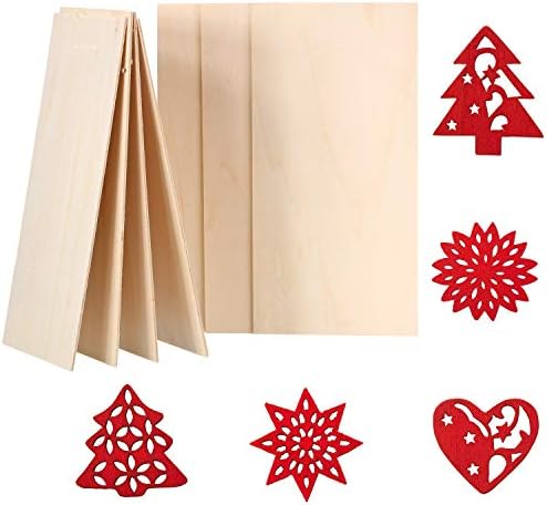 Blulu 10 Pack Basswood Sheets 8 x 4 x 1/16 Inch Thin Plywood Sheets - Image 4