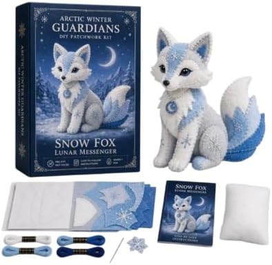 DIY Patchwork Animal Kit,All-In-One Creative Handmade Sewing Kit for Beginners,Craft Lovers - Image 2