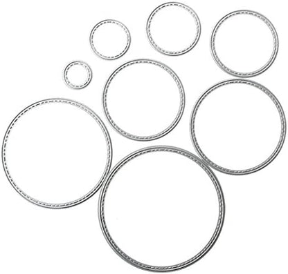 Big Round Cutting Dies Handmade DIY Paper Cards Album Decoration Stencils Template Embossing for Card Scrapbooking Craft Circle - Image 3