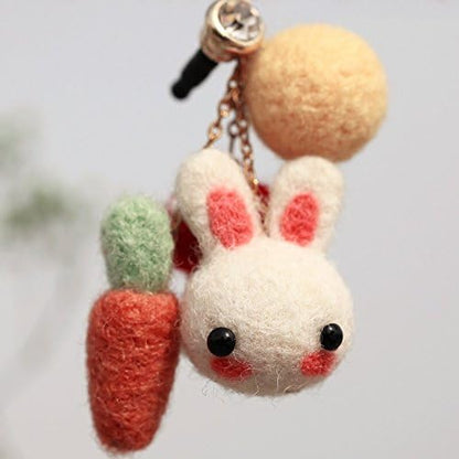 MOMODA BAODLON 50 Colors Fibre Wool Yarn Roving for Needle Felting Hand Spinning DIY Craft Materials