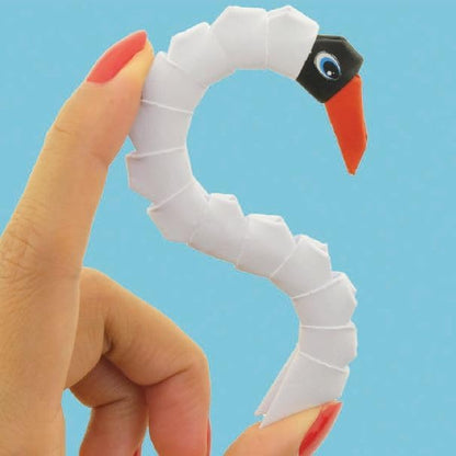 Beautiful 3D Paper Sculpture with Patented Components and understandable Building Instructions, from 8 Years (swan) - Image 4