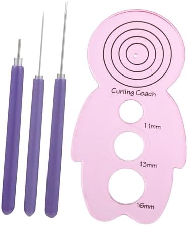 4Pcs DIY Paper Quilling Pen Set for Beginners and Craft Projects by HOMSFOU