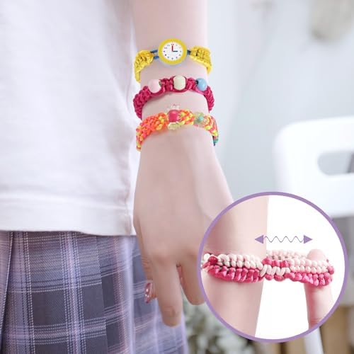 Friendship Bracelet Making Kit for Girls - Arts Crafts for Kids String - Image 6