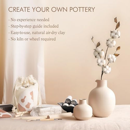ARTIFY Air Dry Clay Kit & ARTIFY Acrylic Paint, Set of 48 Color - Image 4