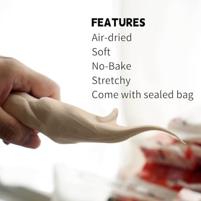 Air Dry Clay Lightweight, Flexible Modeling Clay for Adults Arts and Crafts - Image 5