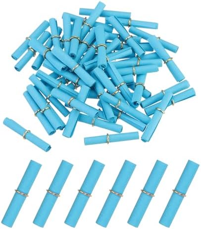 MECCANIXITY 120Pcs Message Paper Scrolls 3x6cm Lucky Wishing Dark Blue by MECCANIXITY