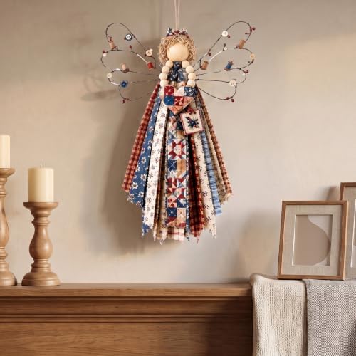 Fabric Angel Wall Hanging Kit, DIY Macrame Craft for Adults Beginners - Image 5