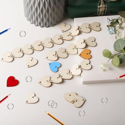 Family Birthday Plaque Tags Wooden Birthday Calendar Board Tags with Rings - Image 5
