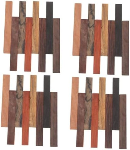 DOITOOL 32pcs Exotic Wood Pen Blanks for Woodturning Craft Blanks Unique Patterns for Custom Pen Kits and Creative Projects by DOITOOL