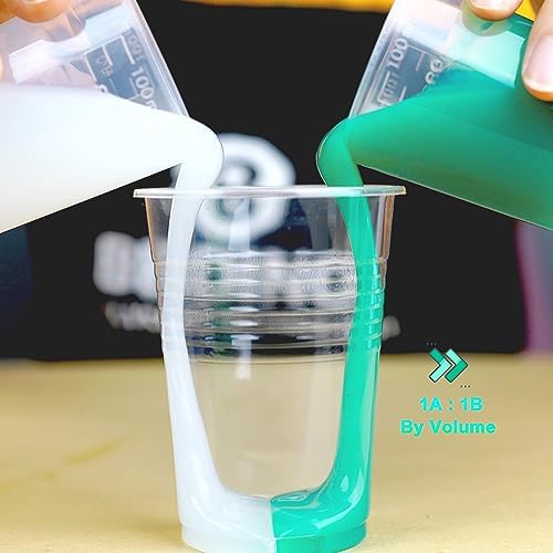 BBDINO Super Elastic Liquid Silicone Mold Making Kit 8A Jade Green 4.4 Lbs - Image 2