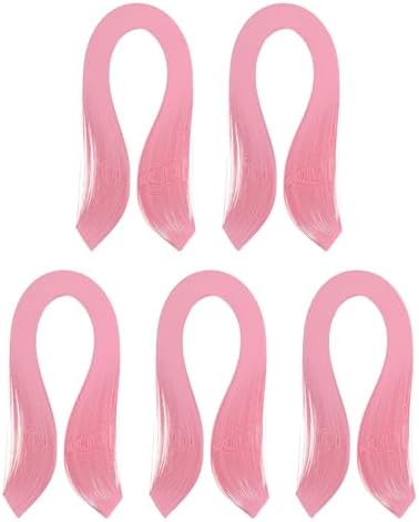 PATIKIL 600pcs Quilling Strips Paper 1/8"(3mm) 39cm Origami Paper Quilling Strip for Art DIY Hand Craft Christmas, Pink by PATIKIL