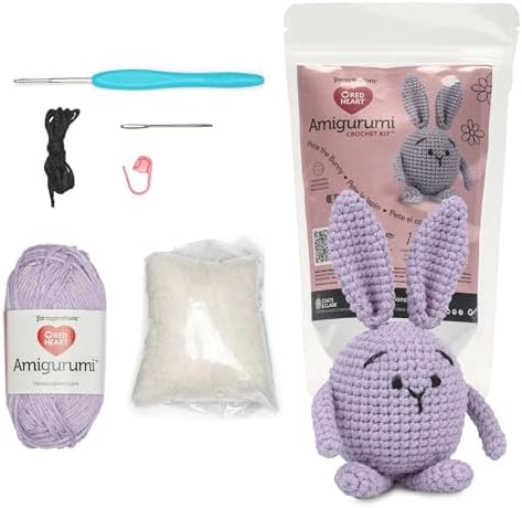 Red Heart Amigurumi Pete The Bunny Kit by RedHeart