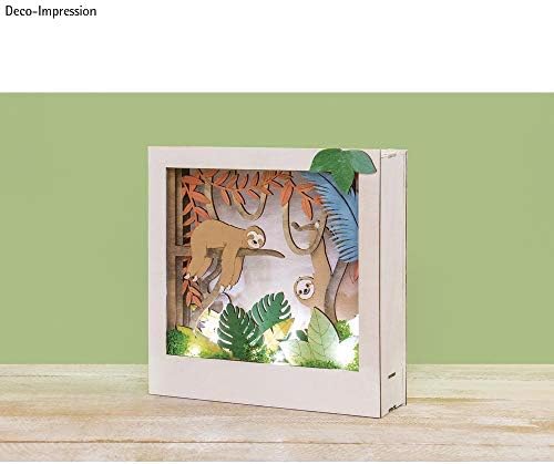 RAYHER Diorama, Wood Natural, 24x24x6.5 cm - Image 6