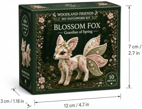 DIY Patchwork Animal Kit,All-In-One Handmade Sewing Kit for Beginners,Craft Lovers - Image 6