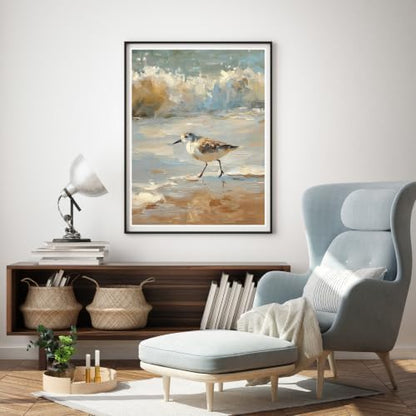 WUDWL Paint by Numbers Kit for Adults Framed Canvas, with Wooden Easel - Image 3