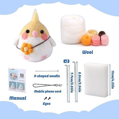 SOCNITC Animal Needle Felting Starter Kit with Needle Felting Tools - Image 2