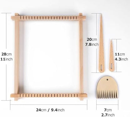 Weaving Loom for Kids,Knitting Loom Kit Crafts for Kids Ages 8-12 Beginners - Image 3