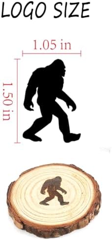 AIMOADO 1.5" Sasquatch Branding Iron, for Wood Hats BBQ & Steak - Image 2