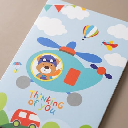 JISADER DIY Greeting Card Kit, Handmade Paper Craft, Creative Card Making Kit with Foam Stickers & Ribbons, Multicolored - Image 5