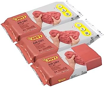 Jovi - Air Dry Clay, 3 x 1.1 lb, Terracotta Color, Total of 3.3 lb - Image 3