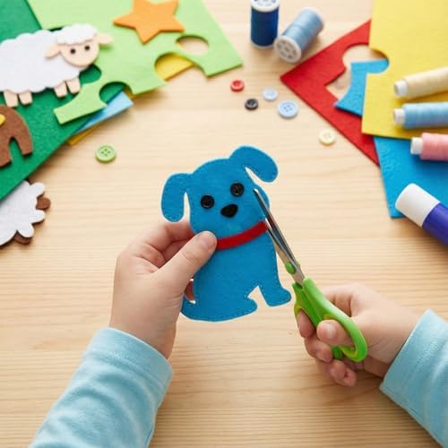 12x8 Inch 66Pcs 40 Colors Felt Sheets, DIY Craft Supplies - Image 4