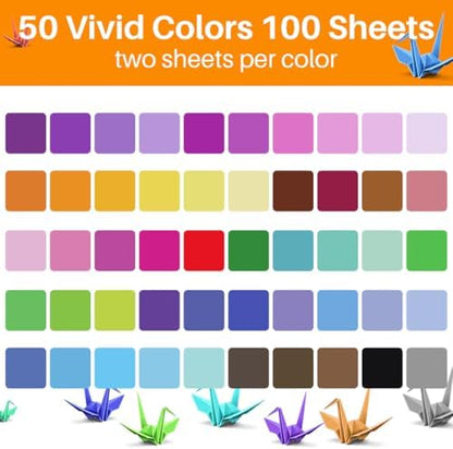 Opret Origami Paper Square Single Sided for Arts and Crafts Projects - Image 2