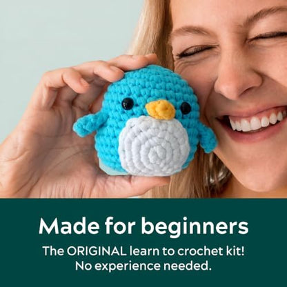 The Woobles Beginner Crochet Kit with Scissor - Pierre the Penguin - Image 3