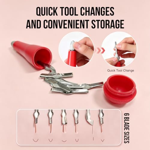 Linocut Kit for Printmaking,DIY Arts Crafts Stamp Carving Kit for Beginners - Image 6