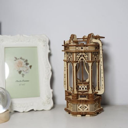 Music Park 3D Wooden Puzzles for Adults, Hand Lantern - Image 2