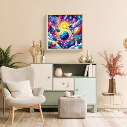 Aestalrcus Paint by Numbers Kit for Adults Space Paint by Numbers for Adult - Image 2