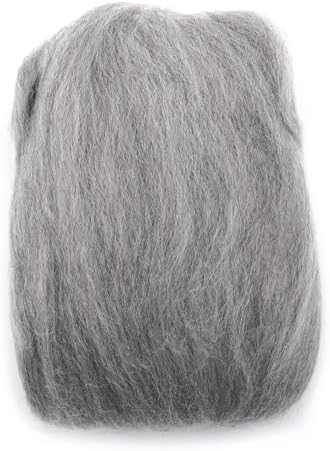 Clover Natural Wool Roving, Ash - Image 3