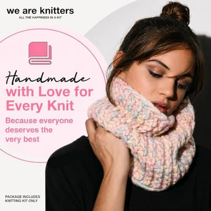 We Are Knitters Himba Snood Kit | Beginner Crochet Gift Kit | Easy Flat Knit Snood for Winter | Relaxing DIY Handmade Gift Set - Image 3