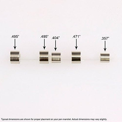 Legacy Woodturning, European Filigree Pen Kit Bushings - Image 4